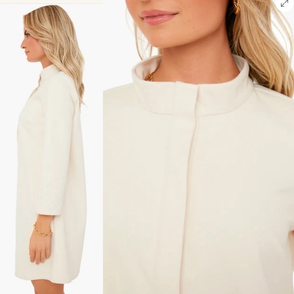 Tuckernuck Avery Dress in Winter White L - Picture 2 of 13